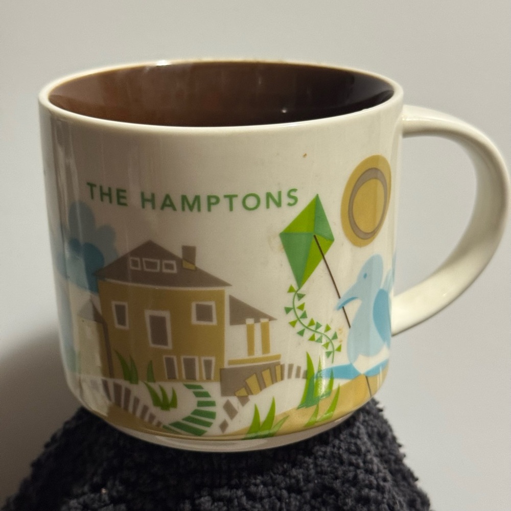 Starbucks collectible YOU ARE HERE mug - THE HAMPTONS